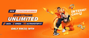 U Mobile Postpaid Prepaid Borneo plans launch