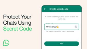 WhatsApp Secret Code Chat Lock feature