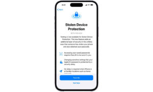 apple iphone ios 17.3 stolen device protection