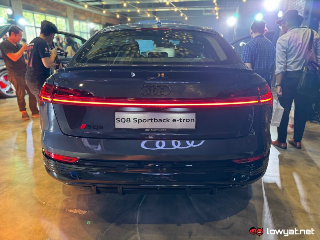 Audi SQ8 e-tron sportback launch msia