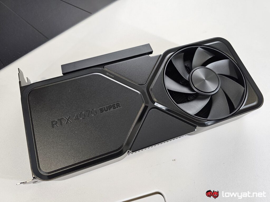 NVIDIA GeForce RTX 4070 Super FE Product Shot 2