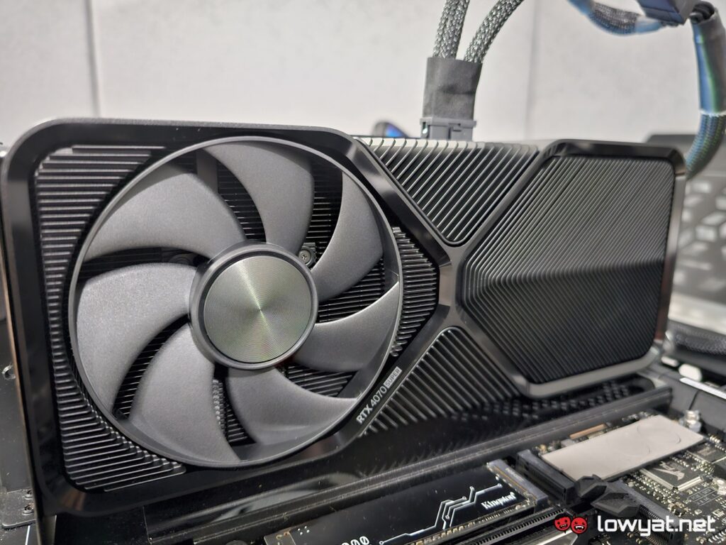 NVIDIA GeForce RTX 4070 Super FE Product Shot 8