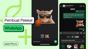 WhatsApp in-app sticker editing tool