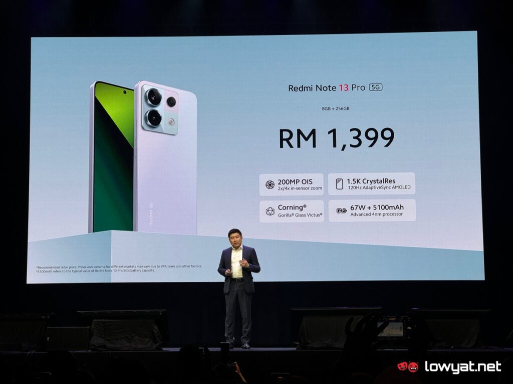 Xiaomi Redmi Note 13 Series Launch Malaysia