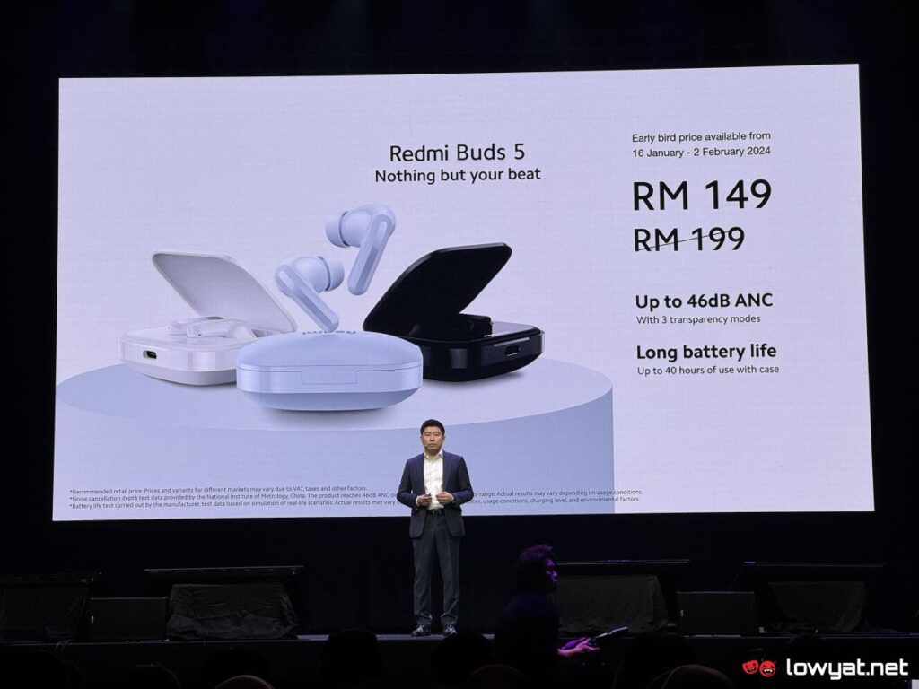 Xiaomi Redmi Watch 4 Buds 5 Series Launch Malaysia