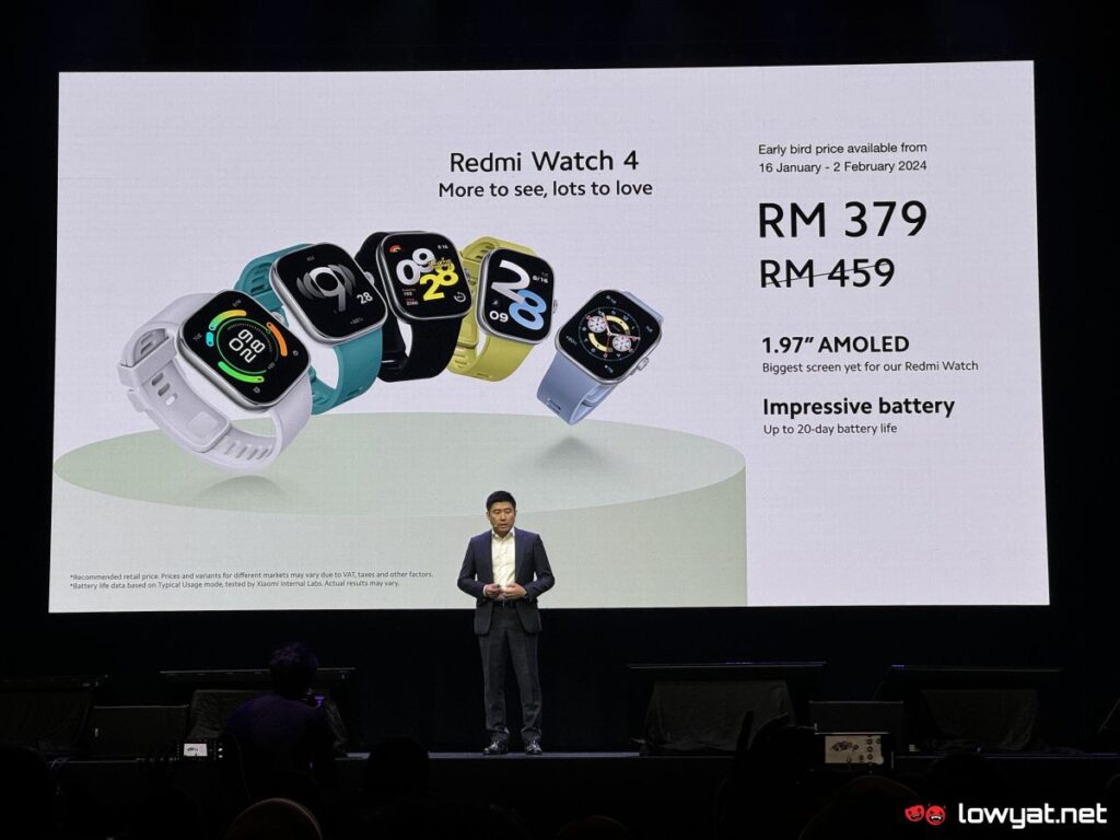 Xiaomi Redmi Watch 4 Buds 5 Series Launch Malaysia