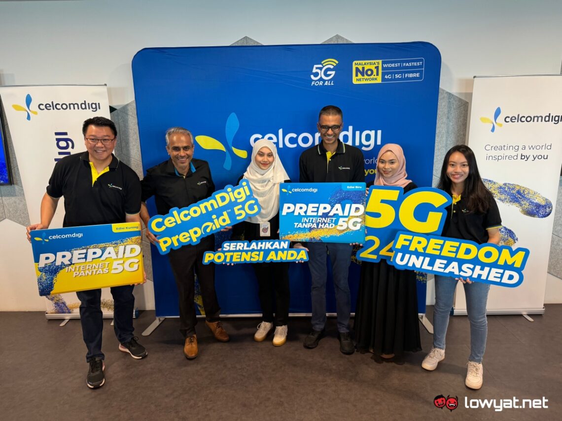 CelcomDigi Launches New 5G Prepaid Plans; Starts From RM25/month ...