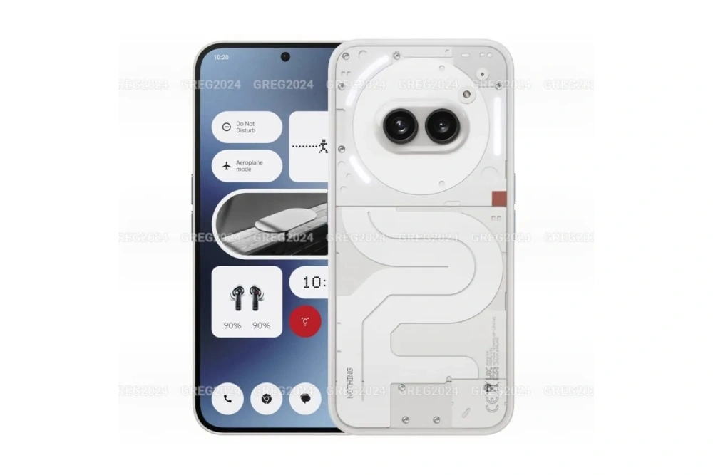 Nothing Phone (2a) leak white