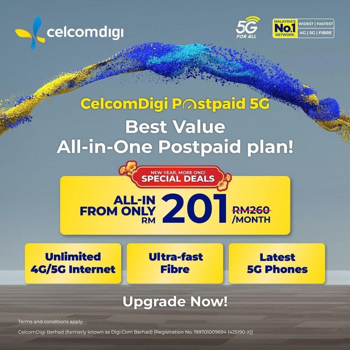 The All-In-One Plan From CelcomDigi: Get Unlimited 5G Data, Free Home ...