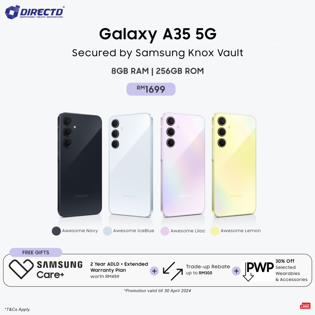 Samsung Galaxy A55 A35 pricing DirectD