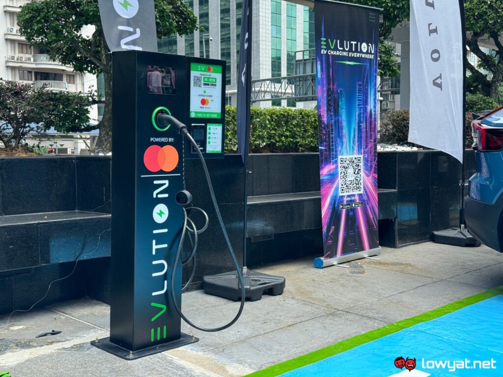 evlution charging stations rhb centre jalan tun razak