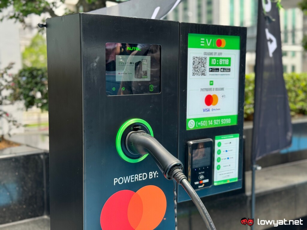 evlution charging stations rhb centre jalan tun razak