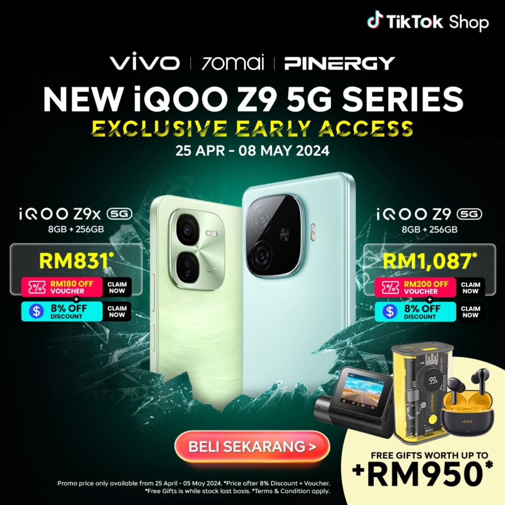 vivo iqoo z9 series pre-order Malaysia