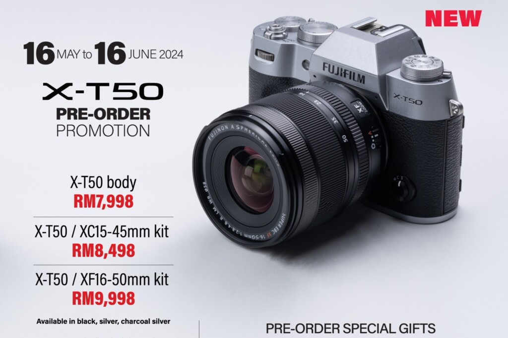 Fujifilm X-T50 pre-order