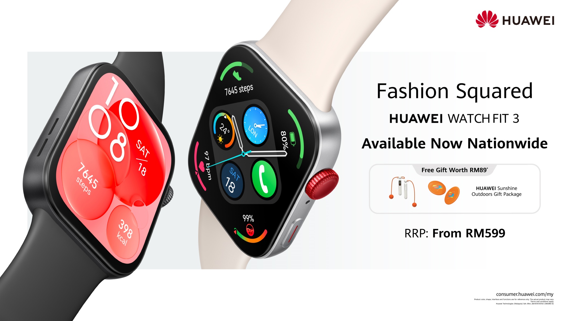 Huawei Watch Fit 3 Malaysia price 2