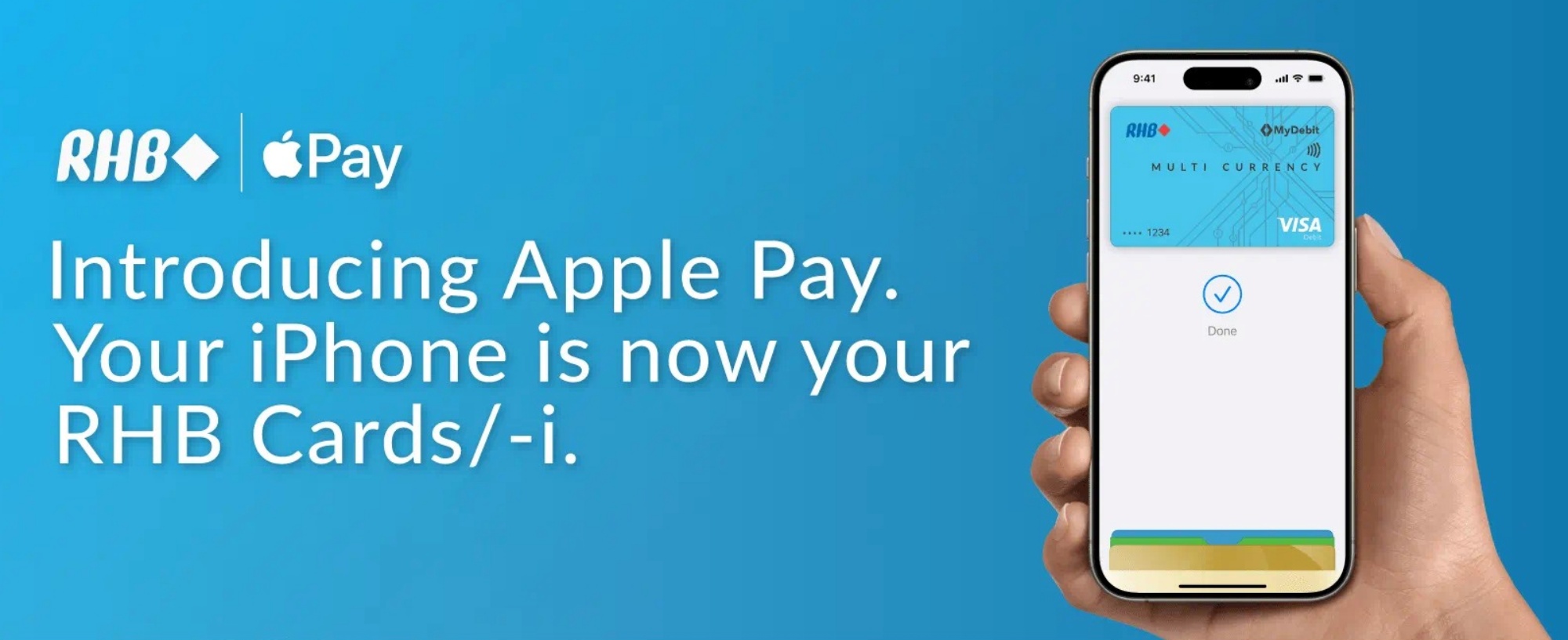 RHB Bank announces Apple Pay support