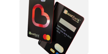 boost bank debit card
