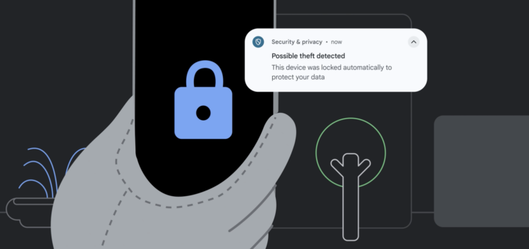 google android security theft detection lock