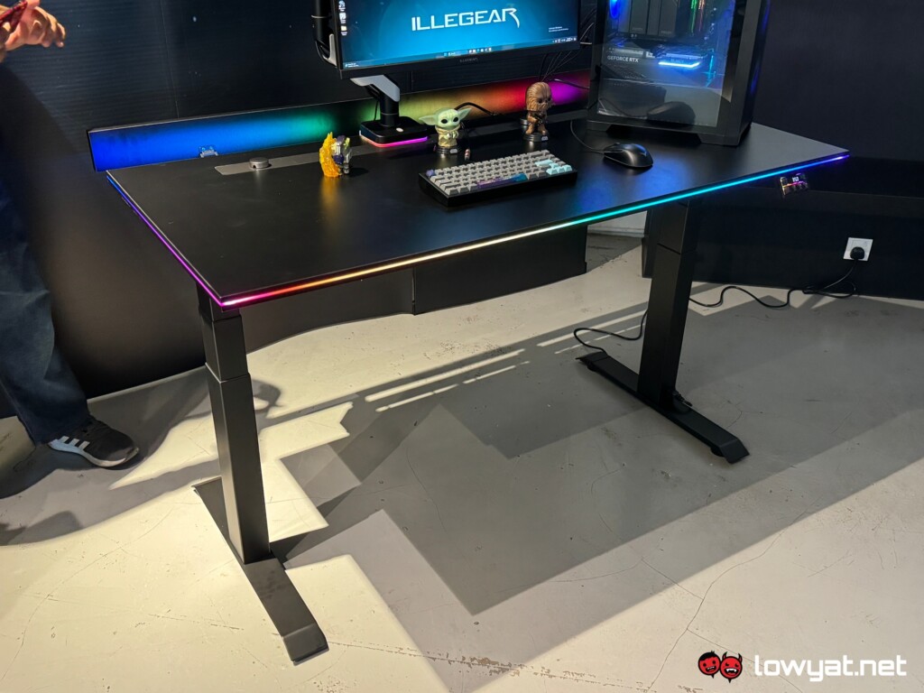 illegear orion gaming desk launch