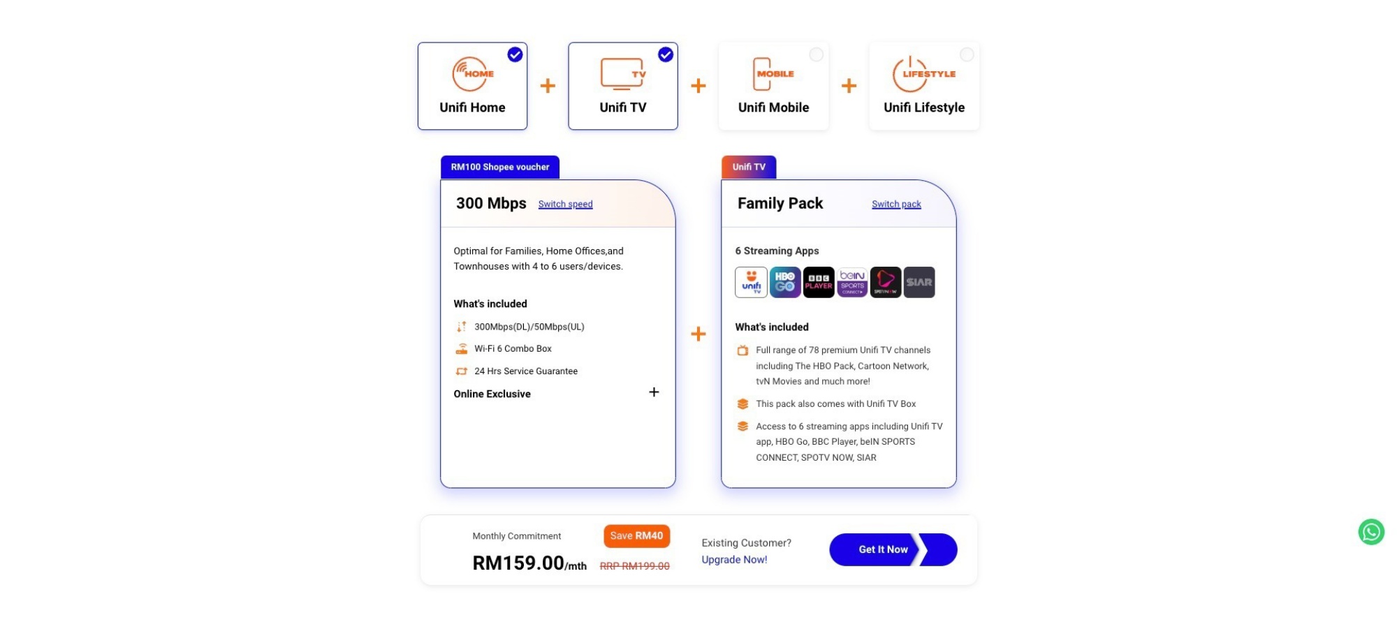 unifi launches universe packages