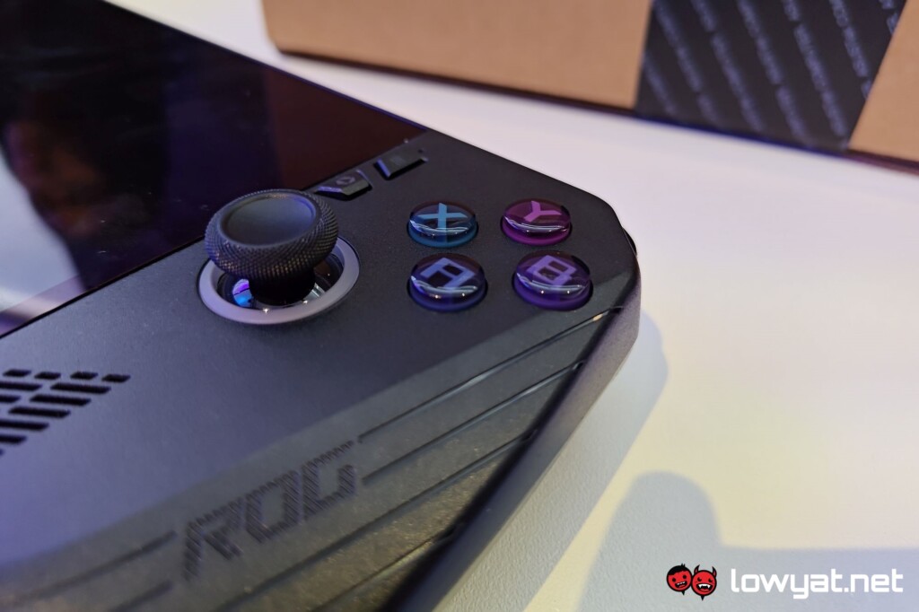 ASUS ROG Ally X face buttons