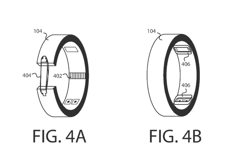 Fitbit smart ring patent