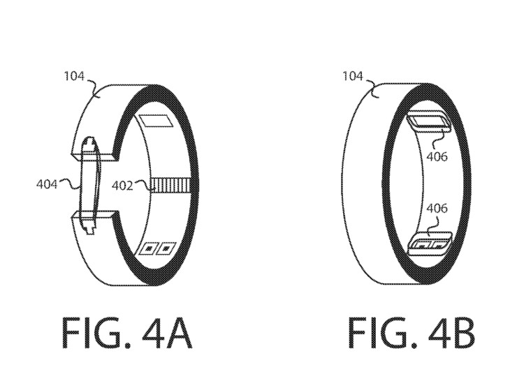 Fitbit smart ring patent