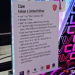 MSI Claw Fallout 4 edition specs