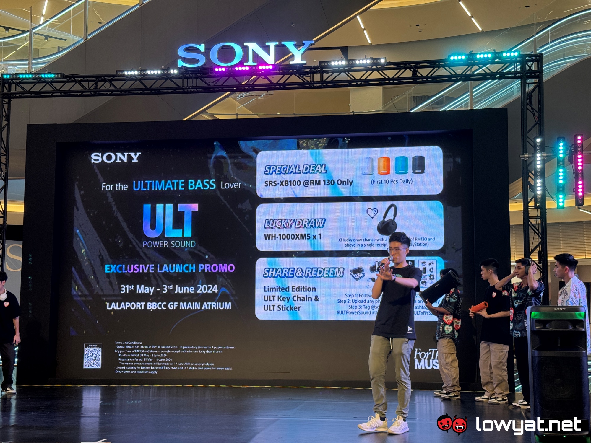 Sony ULT Power Sound speakers launch msia