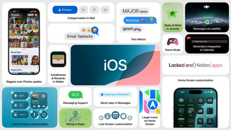 Apple WWDC 24 iOS 18