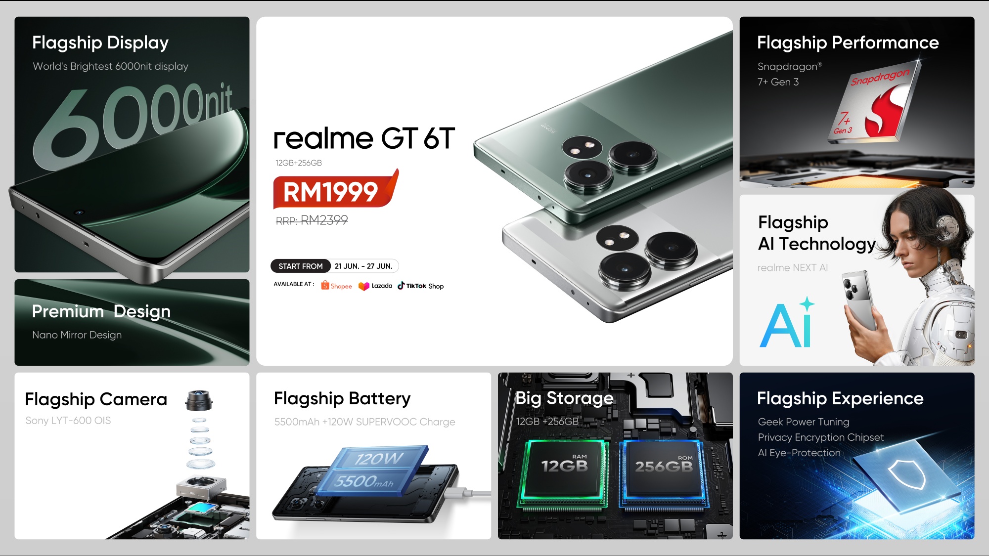 realme GT 6 6T launch Malaysia