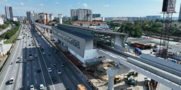 Federal High lane closures lrt3