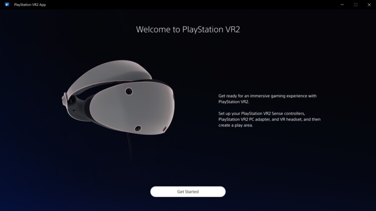 PS VR2 app Steam