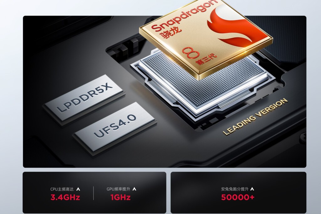 Redmagic 9S Pro Qualcomm Snapdragon 8 Gen 3 Leading Version