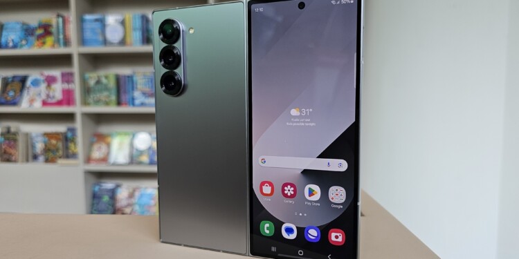 Samsung Galaxy Z Fold6 unfolded