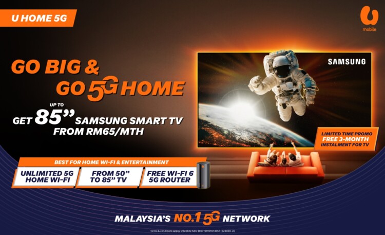 U Home 5G Samsung Smart TV Bundle