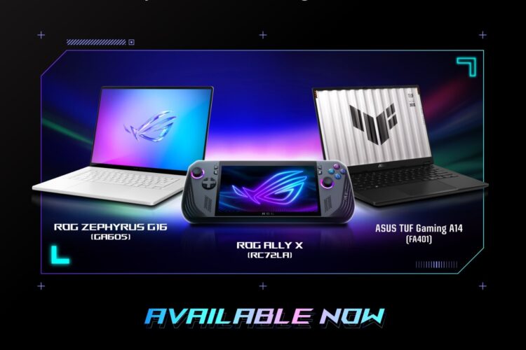 ASUS available now