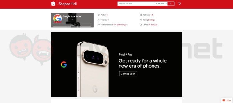 Google Pixel Store Lazada Shopee