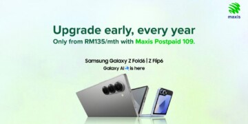 Maxis zerolution samsung galaxy z flip fold 6