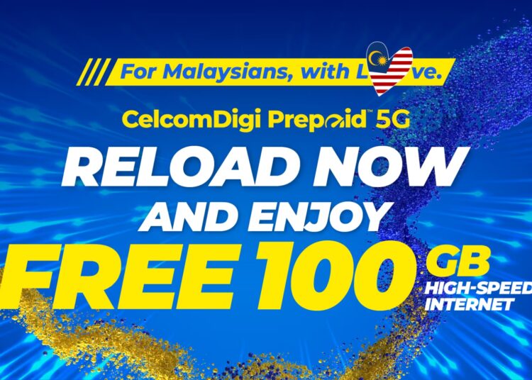 CelcomDigi prepaid 100GB