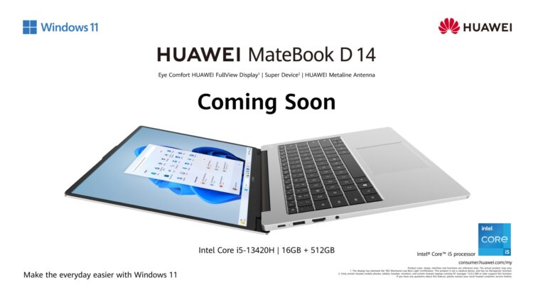 Huawei MateBook D 14