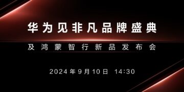 Huawei launch event 10 September 2024