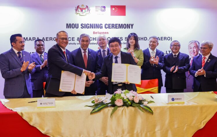 Malaysia China UAV partnership