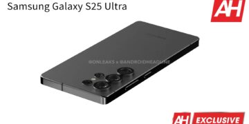 Samsung Galaxy S25 Ultra render