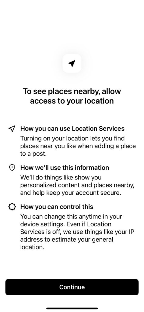 Threads Location Sharing Feature 3