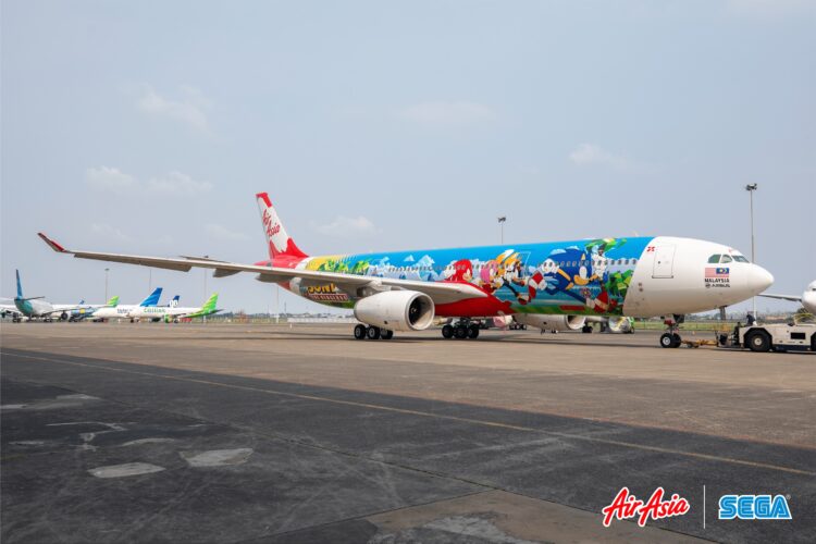 AirAsia Sega Sonic The Hedgehog