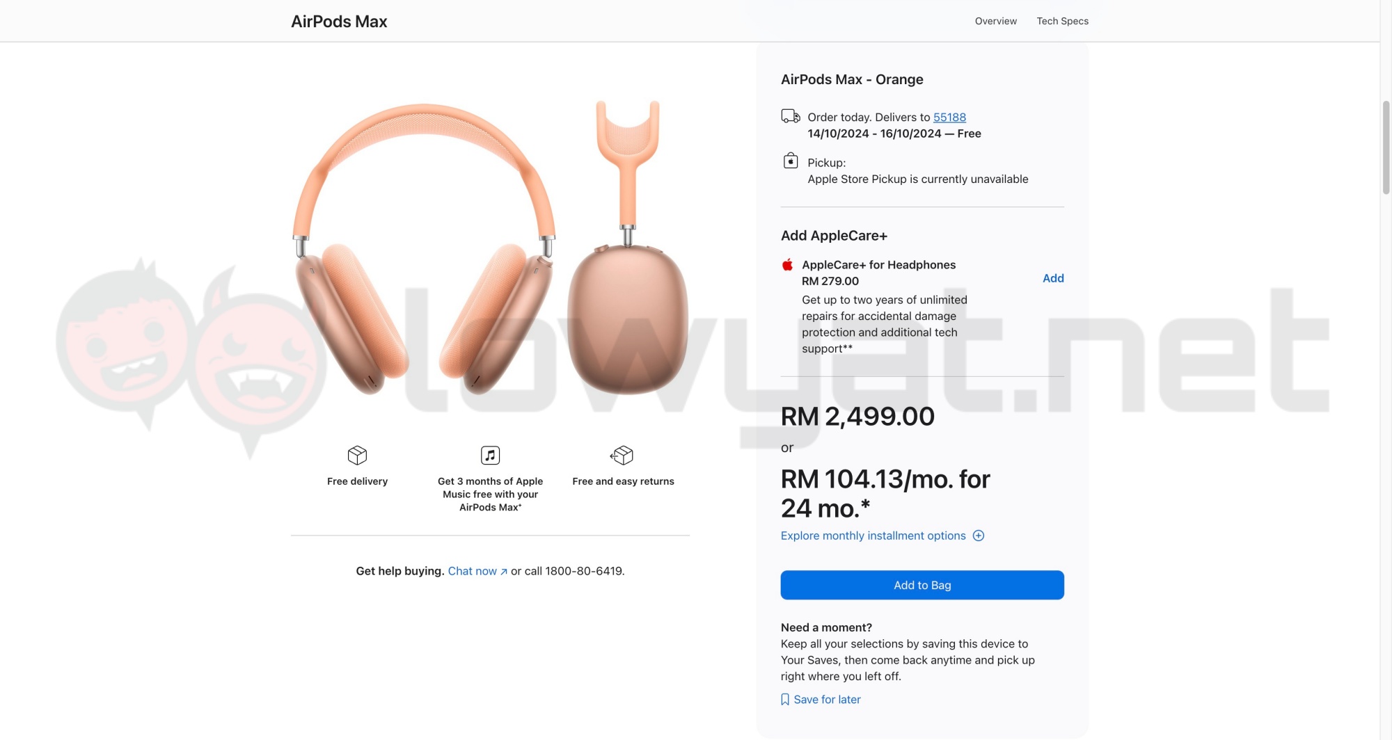 Apple Watch Series 10 Airpods 4 Max USB-C Malaysia Arrival Dates