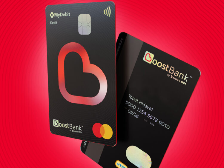 Boost Bank debit card