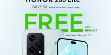 HONOR 200 Lite Maxis Postpaid 109