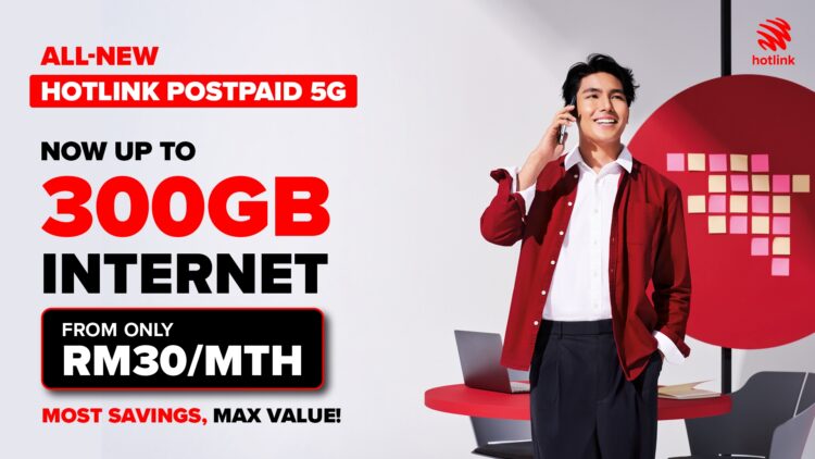 Hotlink Postpaid Plans data upgrade